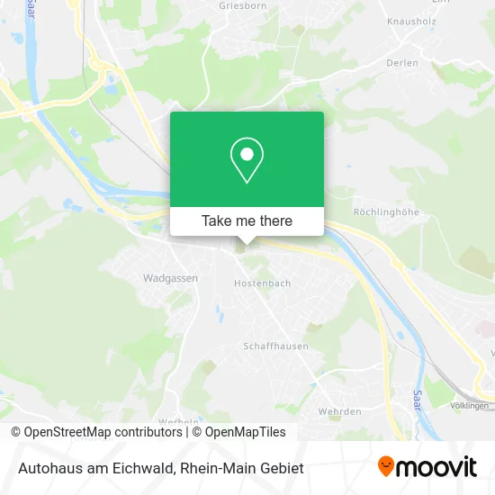 Карта Autohaus am Eichwald