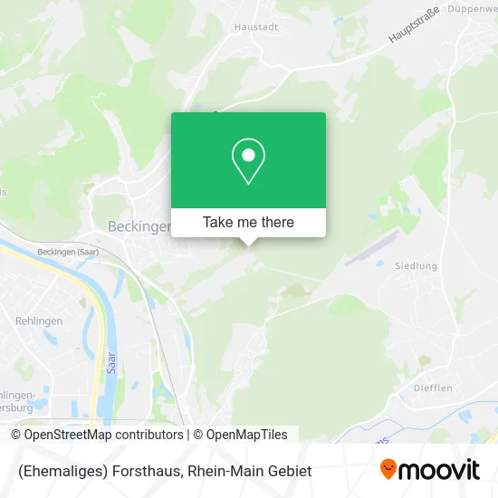 Карта (Ehemaliges) Forsthaus