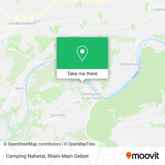 Карта Camping Nahetal