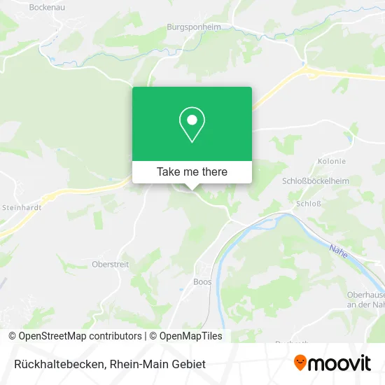 Карта Rückhaltebecken