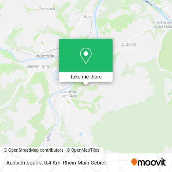 Карта Aussichtspunkt 0,4 Km