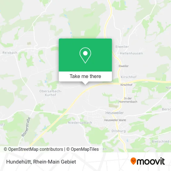 Карта Hundehütt