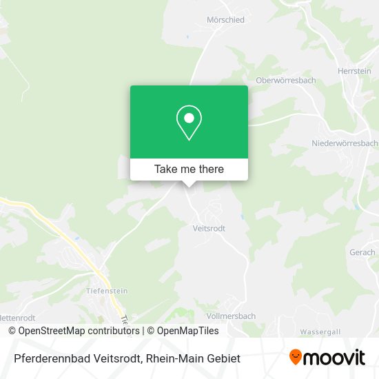 Карта Pferderennbad Veitsrodt