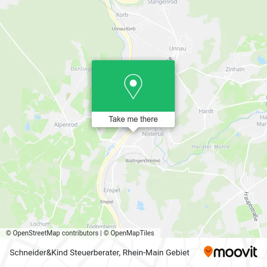 Карта Schneider&Kind Steuerberater