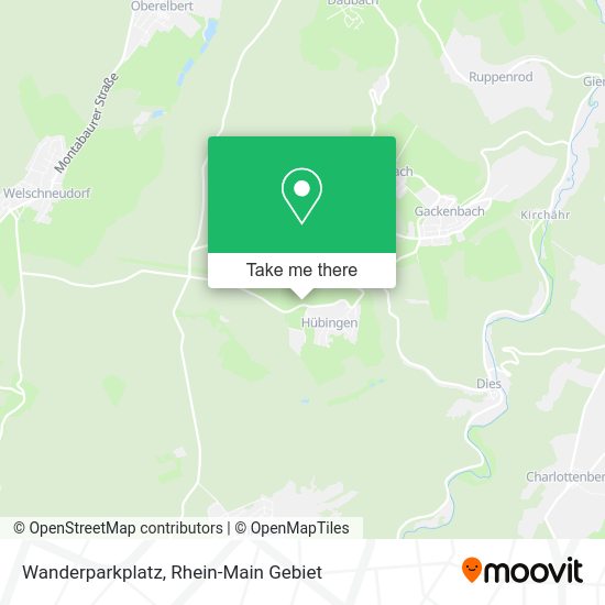 Карта Wanderparkplatz
