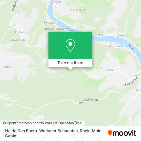 Карта Halde Des Ehem. Werlauer Schachtes