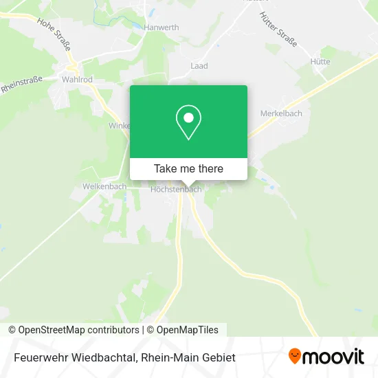 Карта Feuerwehr Wiedbachtal