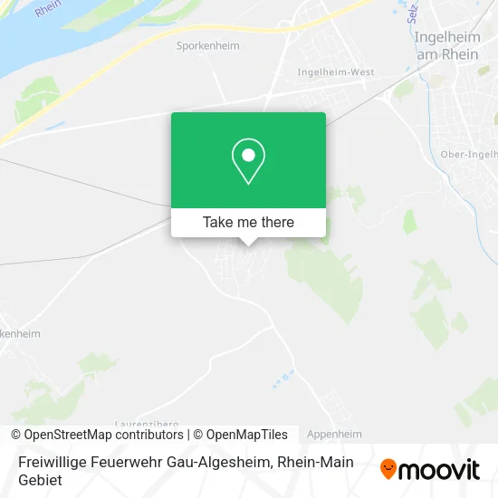 Карта Freiwillige Feuerwehr Gau-Algesheim
