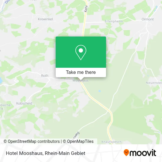 Hotel Mooshaus map