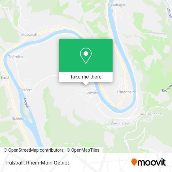 Карта Fußball