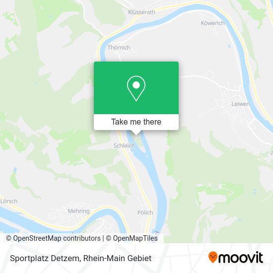 Карта Sportplatz Detzem