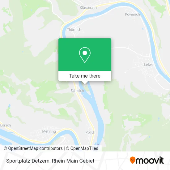 Карта Sportplatz Detzem