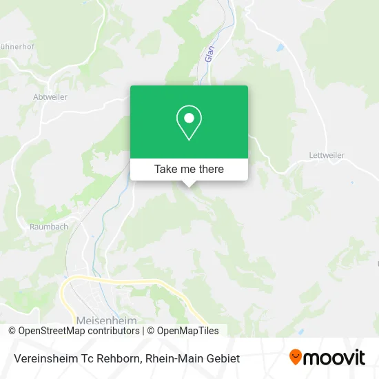 Карта Vereinsheim Tc Rehborn