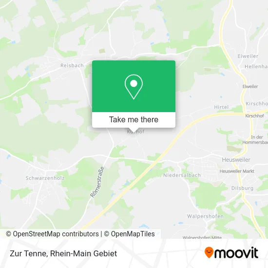 Карта Zur Tenne