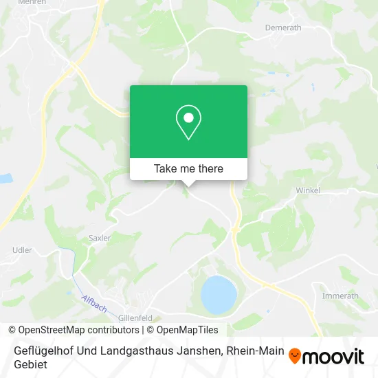 Карта Geflügelhof Und Landgasthaus Janshen