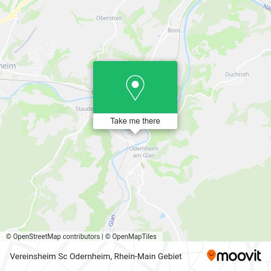 Карта Vereinsheim Sc Odernheim