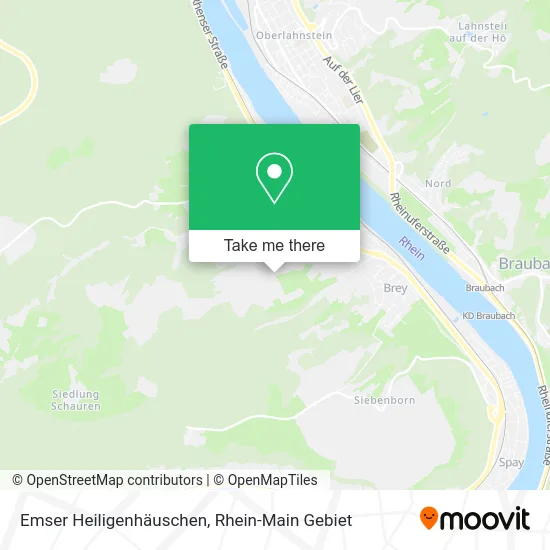 Карта Emser Heiligenhäuschen