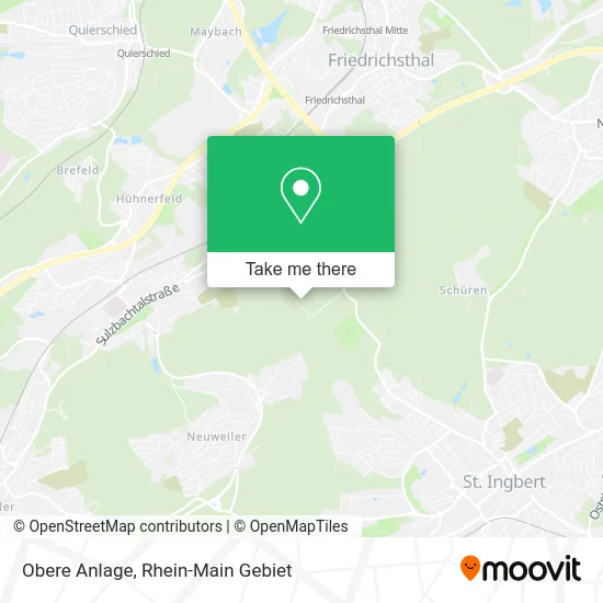Карта Obere Anlage