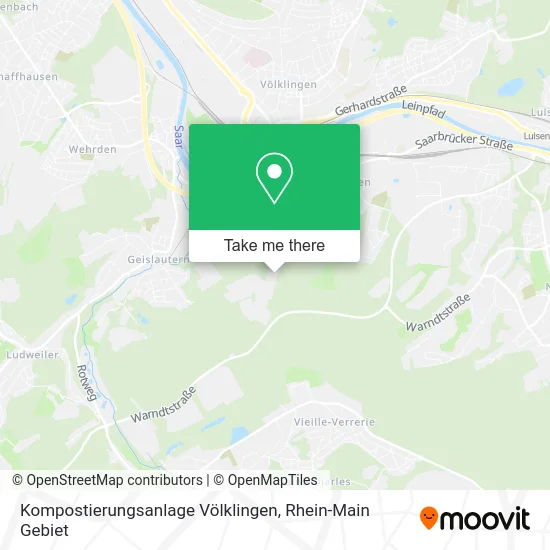 Карта Kompostierungsanlage Völklingen