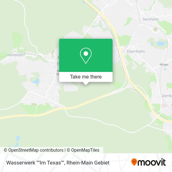 Карта Wasserwerk ""Im Texas""