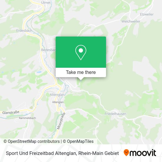 Карта Sport Und Freizeitbad Altenglan