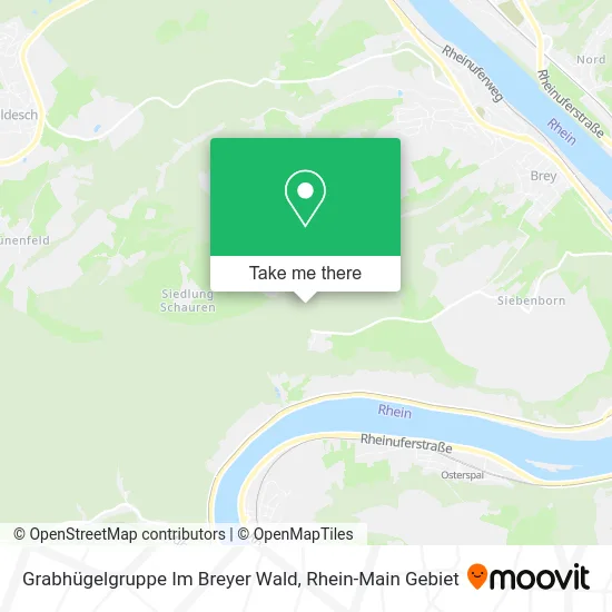 Карта Grabhügelgruppe Im Breyer Wald