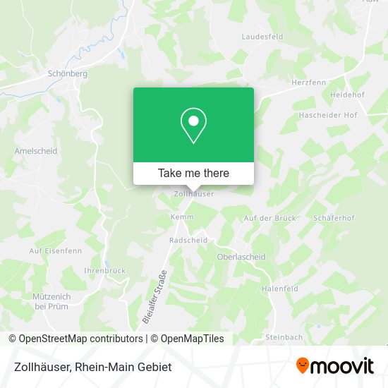 Карта Zollhäuser