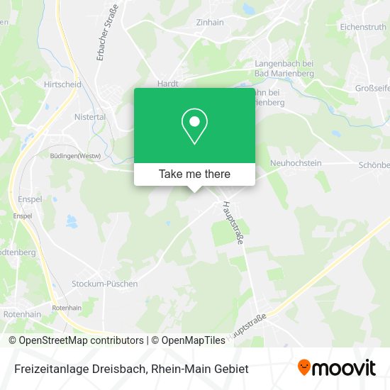 Карта Freizeitanlage Dreisbach