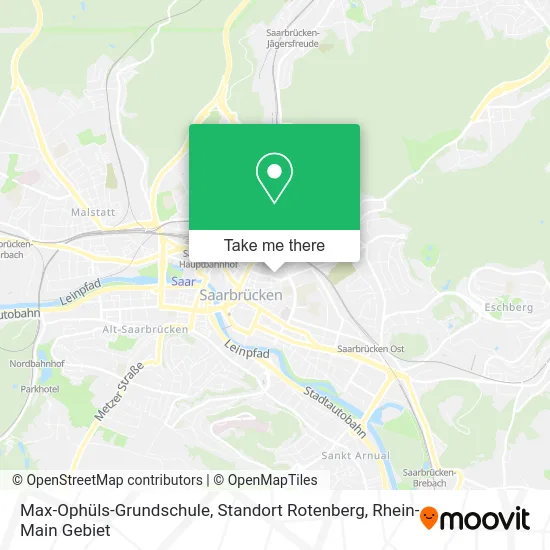 Карта Max-Ophüls-Grundschule, Standort Rotenberg