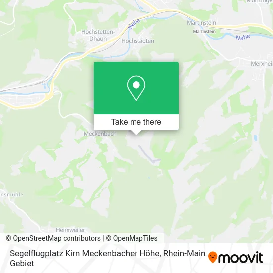 Карта Segelflugplatz Kirn Meckenbacher Höhe