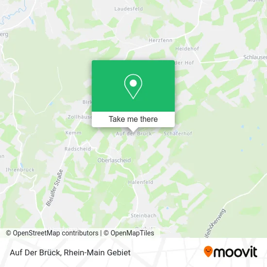 Карта Auf Der Brück