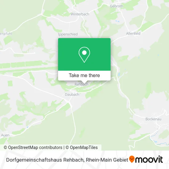 Карта Dorfgemeinschaftshaus Rehbach