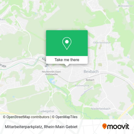 Карта Mitarbeiterparkplatz