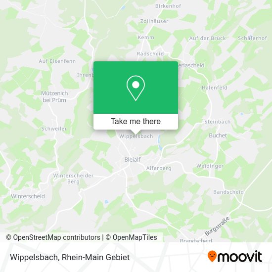 Карта Wippelsbach