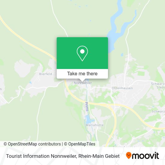 Карта Tourist Information Nonnweiler