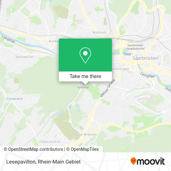 Карта Lesepavillon