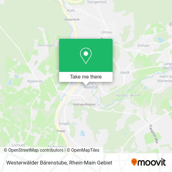 Карта Westerwälder Bärenstube