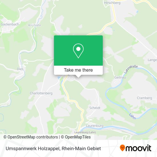 Карта Umspannwerk Holzappel