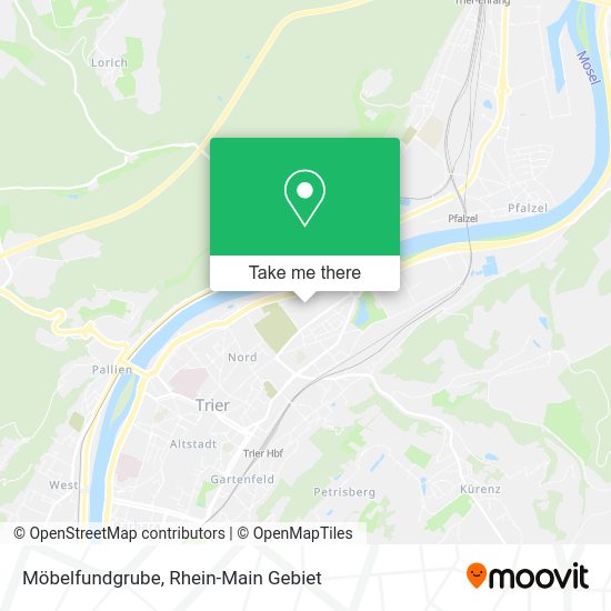 Карта Möbelfundgrube