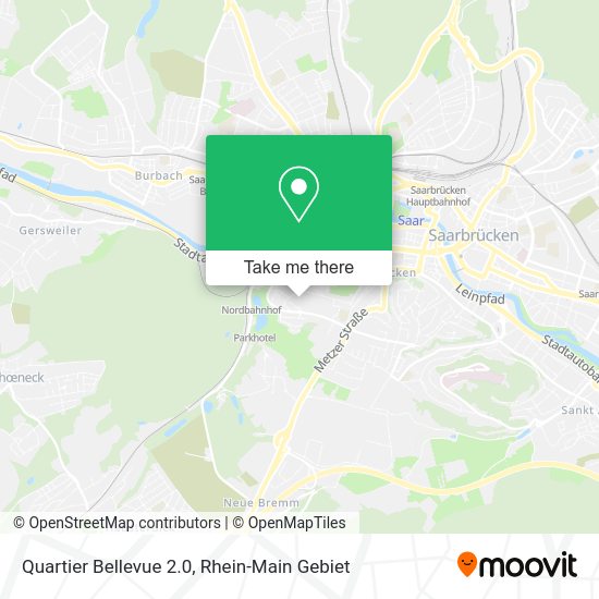 Карта Quartier Bellevue 2.0