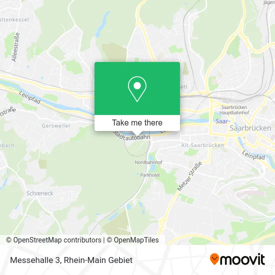 Карта Messehalle 3