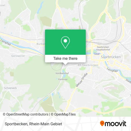 Карта Sportbecken