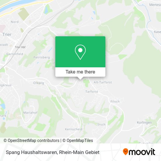 Карта Spang Haushaltswaren