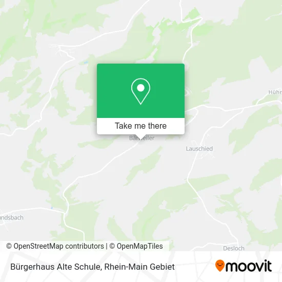 Карта Bürgerhaus Alte Schule