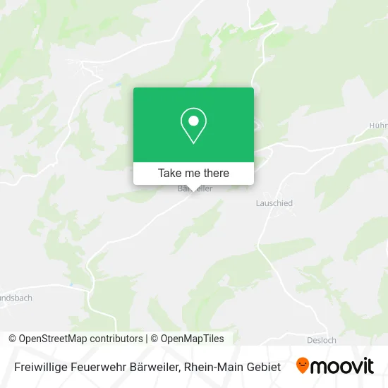 Карта Freiwillige Feuerwehr Bärweiler
