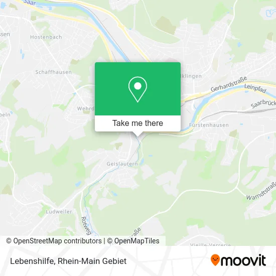 Карта Lebenshilfe