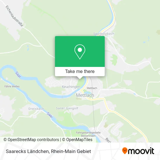 Карта Saarecks Ländchen