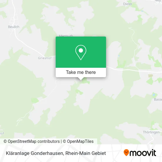 Карта Kläranlage Gonderhausen