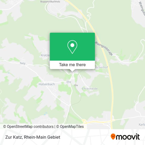 Карта Zur Katz