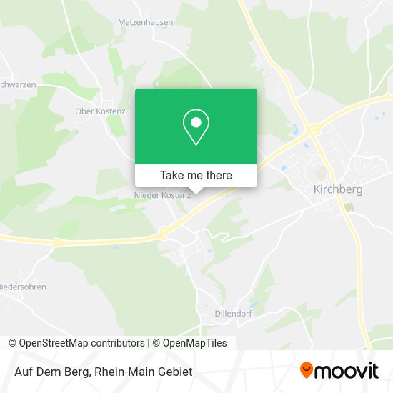 Карта Auf Dem Berg